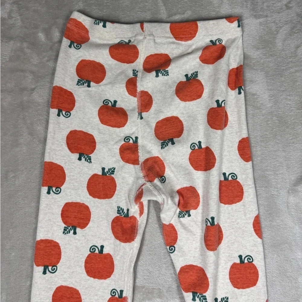 Hanna Andersson 100% Organic Cotton Pumpkin Fall Halloween PJ Bottom Pants 12